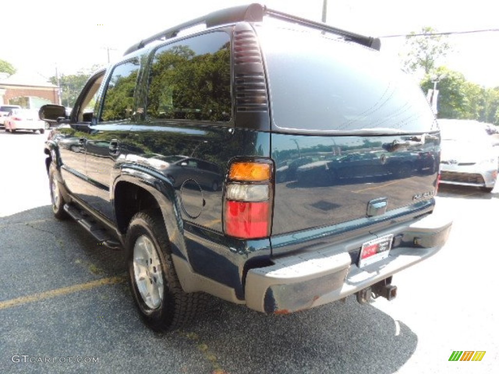 2005 Tahoe Z71 4x4 - Bermuda Blue Metallic / Tan/Neutral photo #8