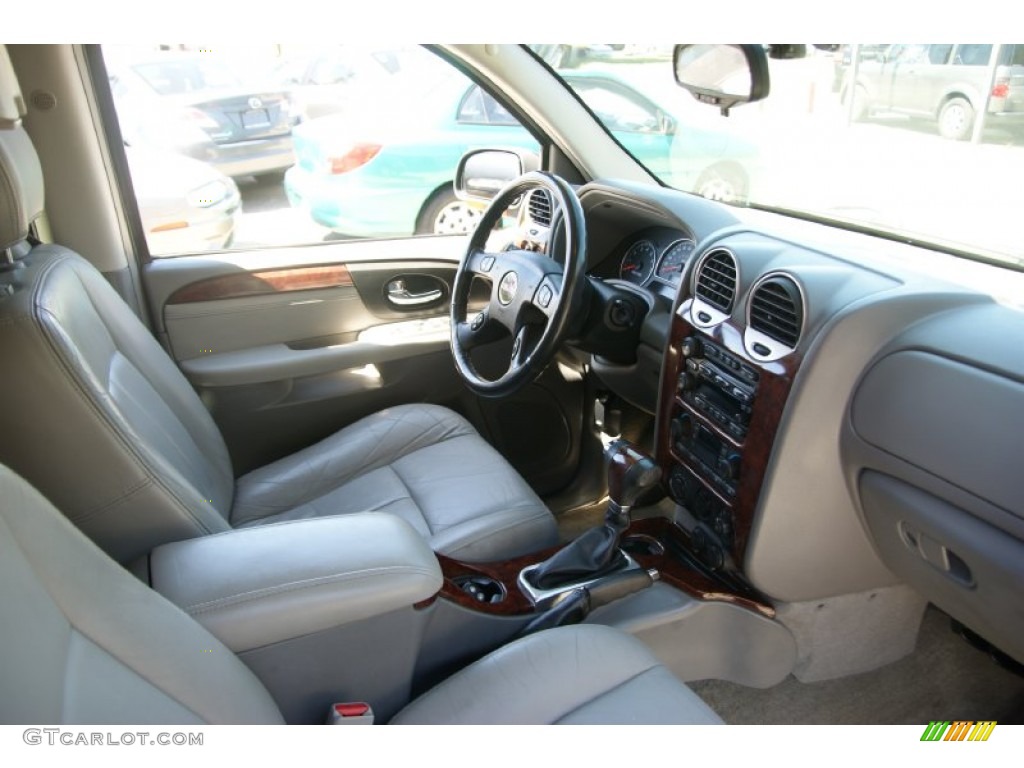 2005 Envoy XL SLT 4x4 - Emerald Jewel Green Metallic / Light Gray photo #26
