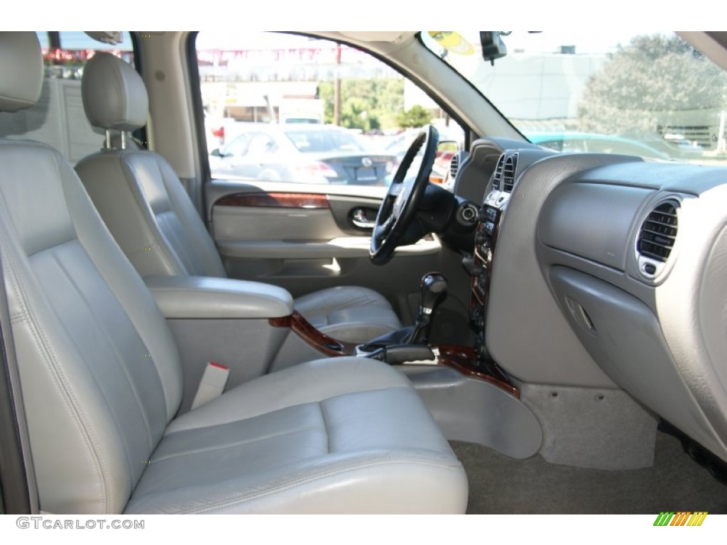 2005 Envoy XL SLT 4x4 - Emerald Jewel Green Metallic / Light Gray photo #27