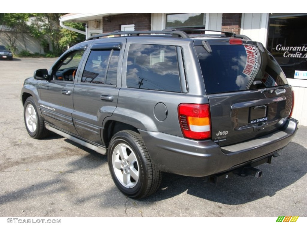 2003 Grand Cherokee Overland 4x4 - Graphite Metallic / Dark Slate Gray/Light Slate Gray photo #6