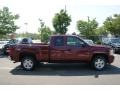 2009 Deep Ruby Red Metallic Chevrolet Silverado 1500 LT Extended Cab 4x4  photo #4