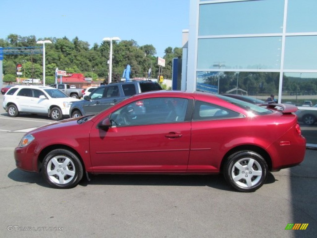 Sport Red Tint Coat 2008 Chevrolet Cobalt LT Coupe Exterior Photo #70243801