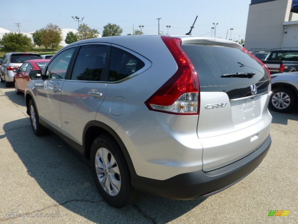 2012 CR-V EX 4WD - Alabaster Silver Metallic / Black photo #2