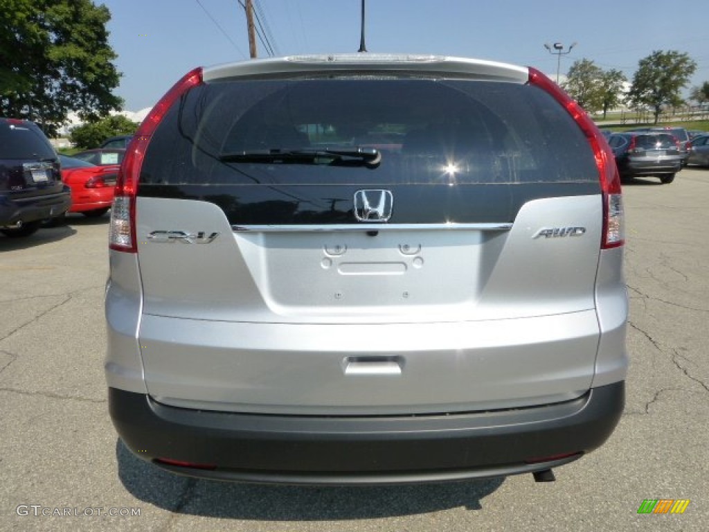 2012 CR-V EX 4WD - Alabaster Silver Metallic / Black photo #3