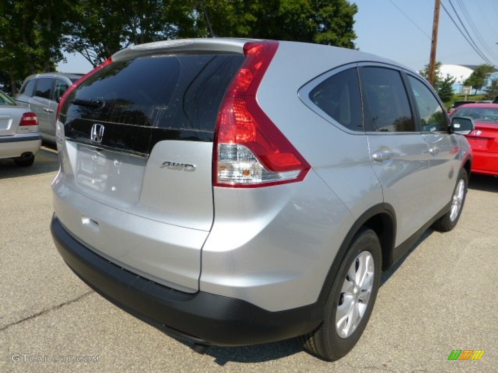 2012 CR-V EX 4WD - Alabaster Silver Metallic / Black photo #4
