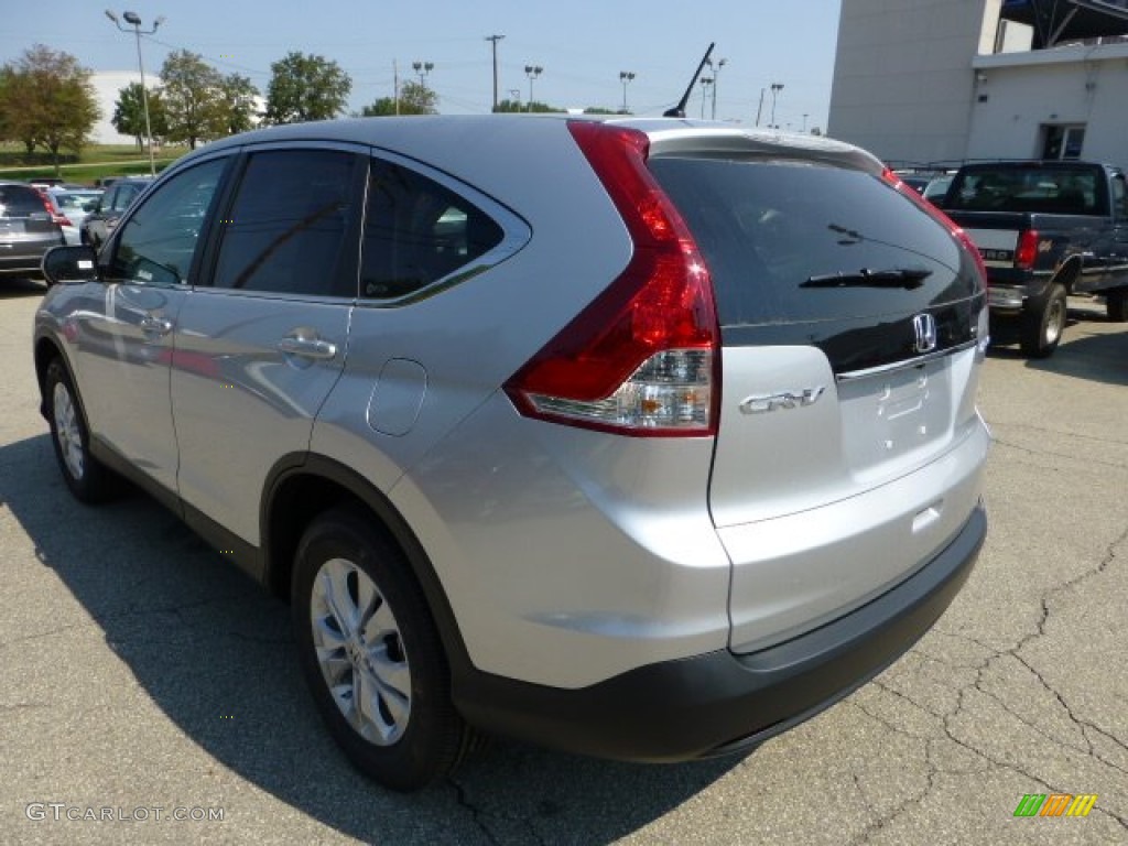 2012 CR-V EX 4WD - Alabaster Silver Metallic / Black photo #2