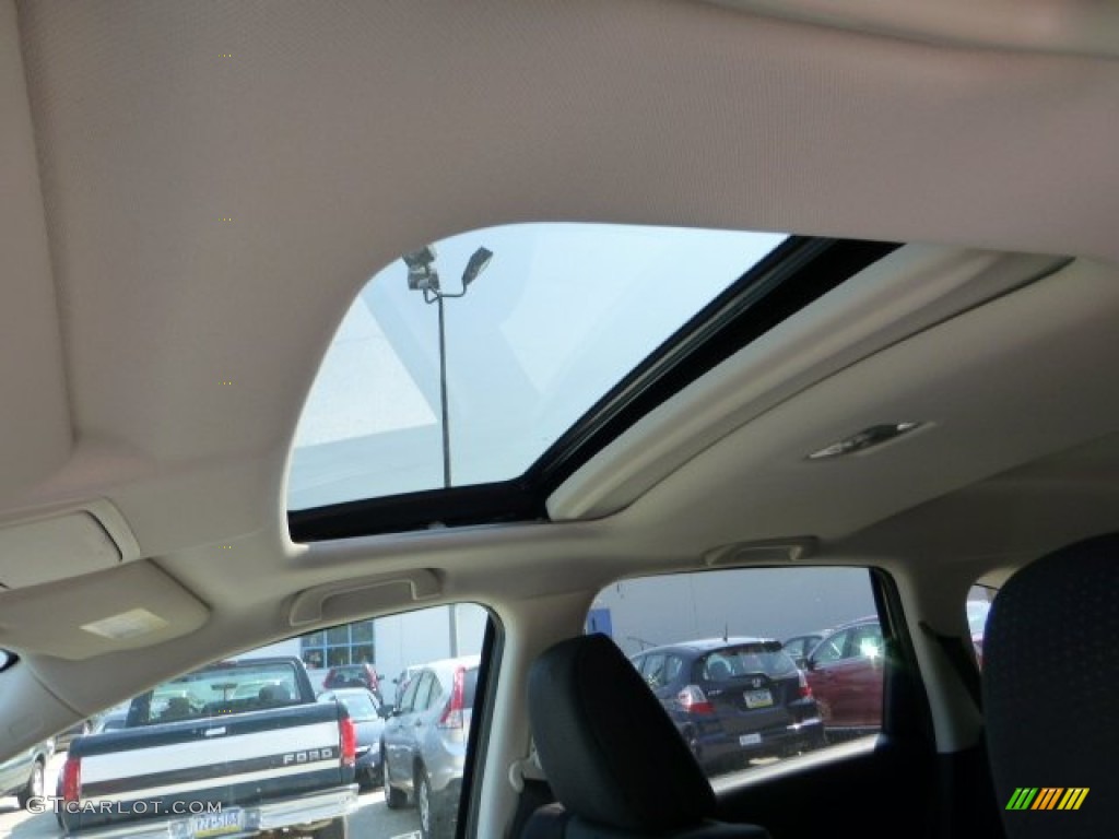 2012 CR-V EX 4WD - Alabaster Silver Metallic / Black photo #16