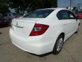 Taffeta White - Civic LX Sedan Photo No. 4