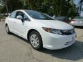 Taffeta White - Civic LX Sedan Photo No. 6