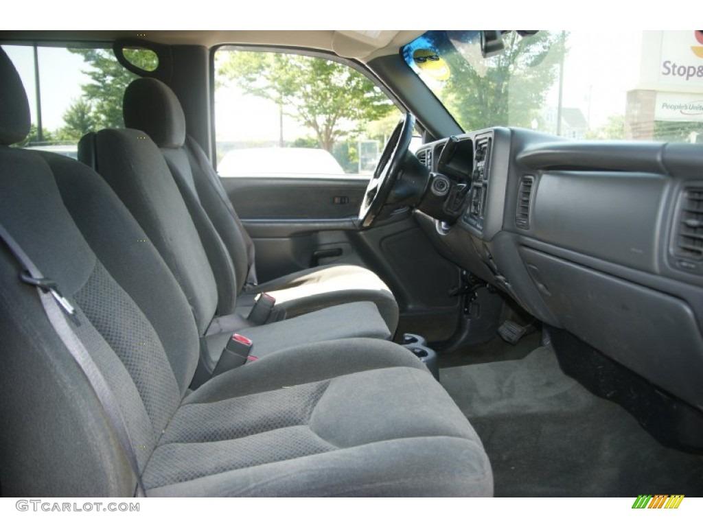 2003 Silverado 1500 LS Crew Cab 4x4 - Light Pewter Metallic / Dark Charcoal photo #17