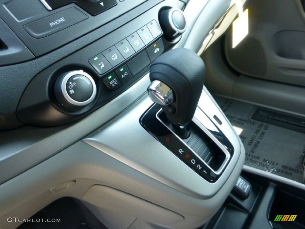 2012 CR-V LX 4WD - Alabaster Silver Metallic / Gray photo #16