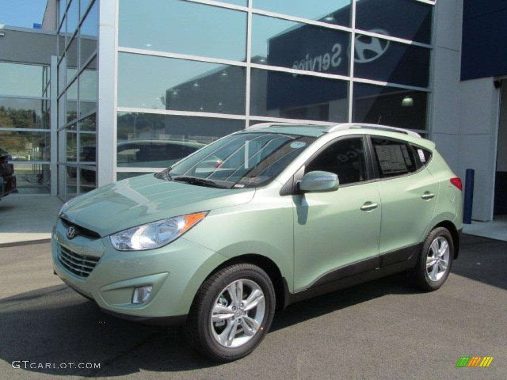 Kiwi Green Hyundai Tucson