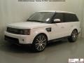 2012 Fuji White Land Rover Range Rover Sport Supercharged  photo #3