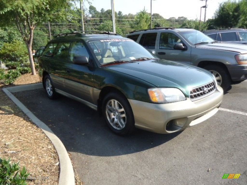 Timberline Green Pearl Subaru Outback