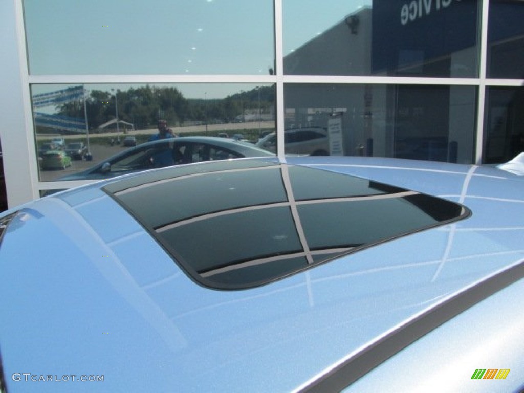 2013 Elantra Coupe SE - Blue Sky Metallic / Black photo #3