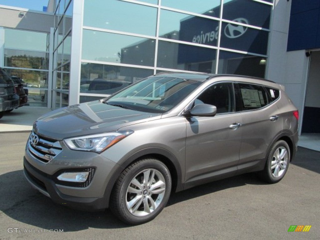 2013 Santa Fe Sport 2.0T AWD - Mineral Gray / Black photo #1