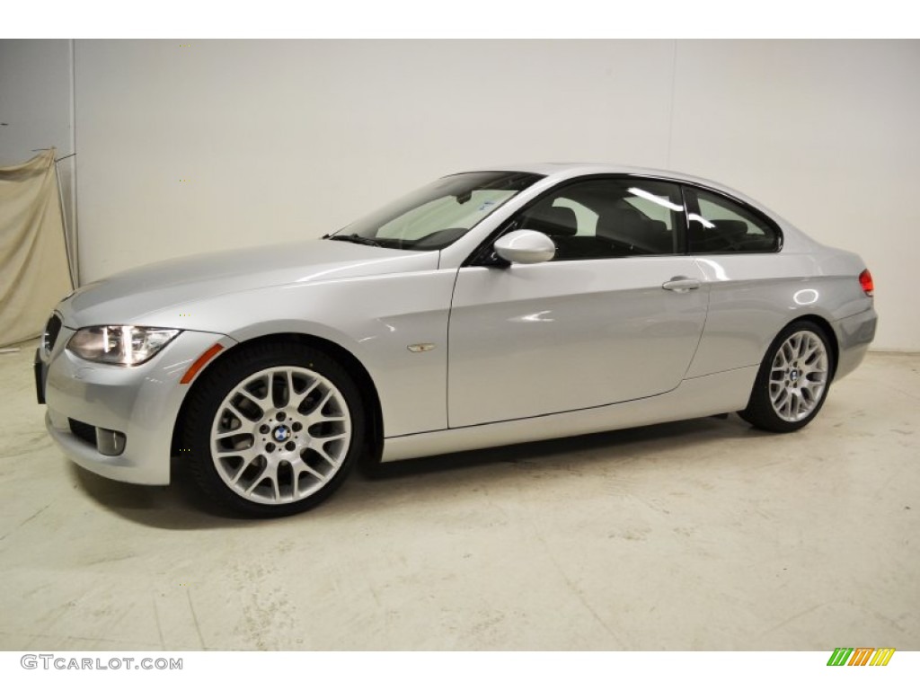 Titanium Silver Metallic 2009 BMW 3 Series 328i Coupe Exterior Photo #70246423