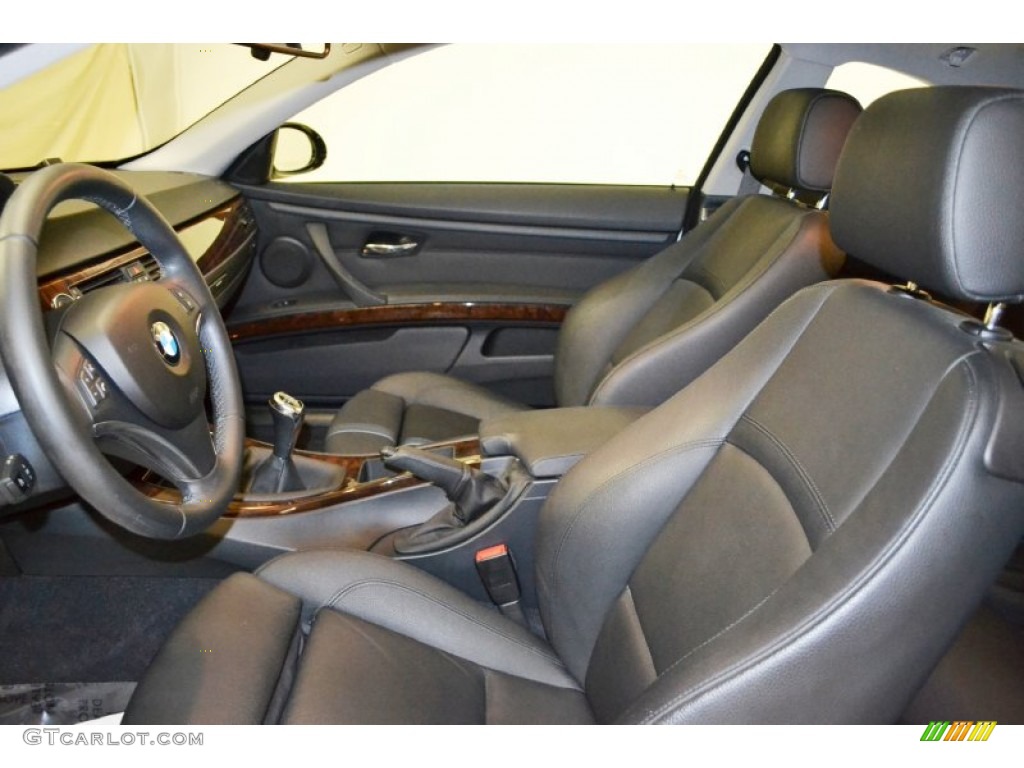 2009 3 Series 328i Coupe - Titanium Silver Metallic / Black photo #11