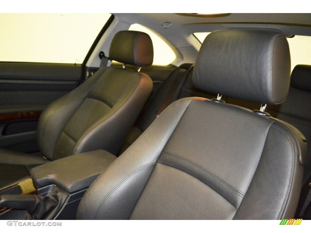 2009 3 Series 328i Coupe - Titanium Silver Metallic / Black photo #12