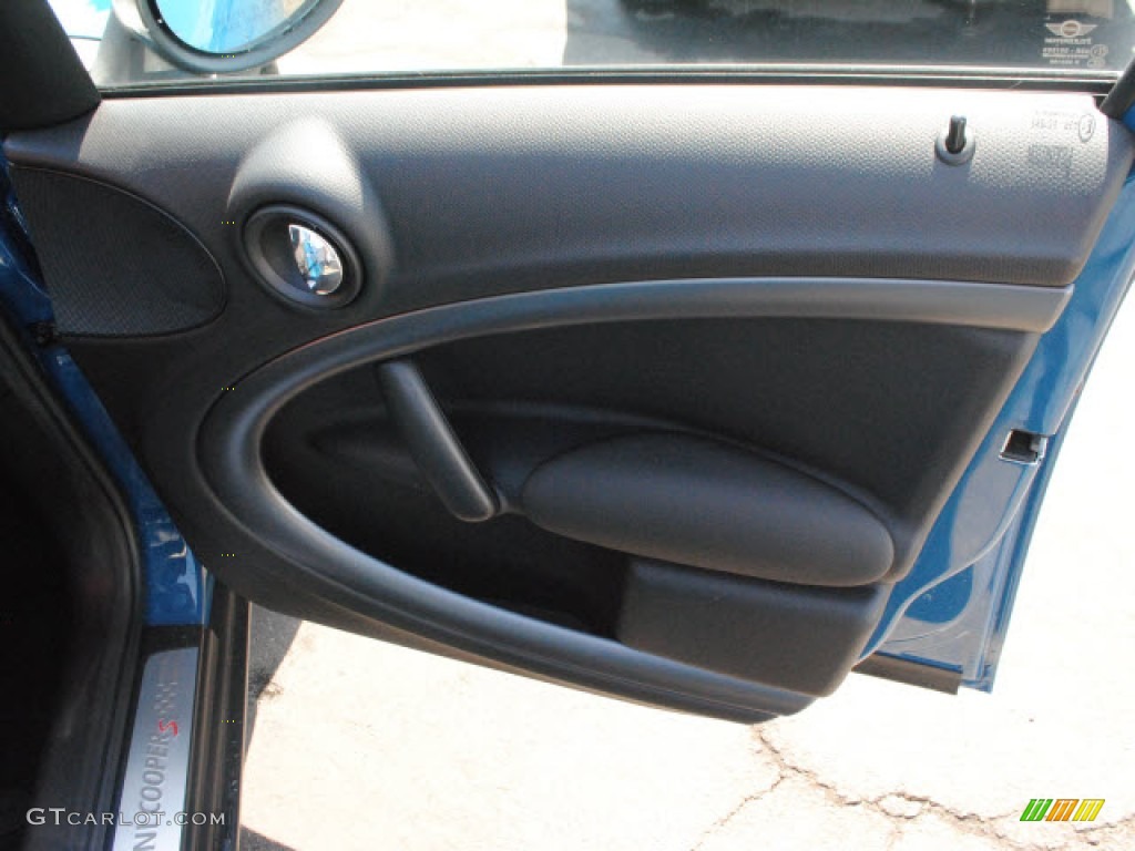 2012 Cooper S Countryman - Surf Blue / Carbon Black photo #6