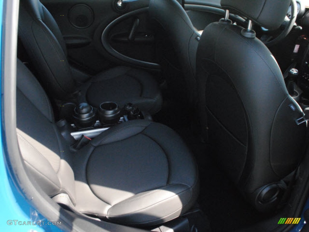 2012 Cooper S Countryman - Surf Blue / Carbon Black photo #7