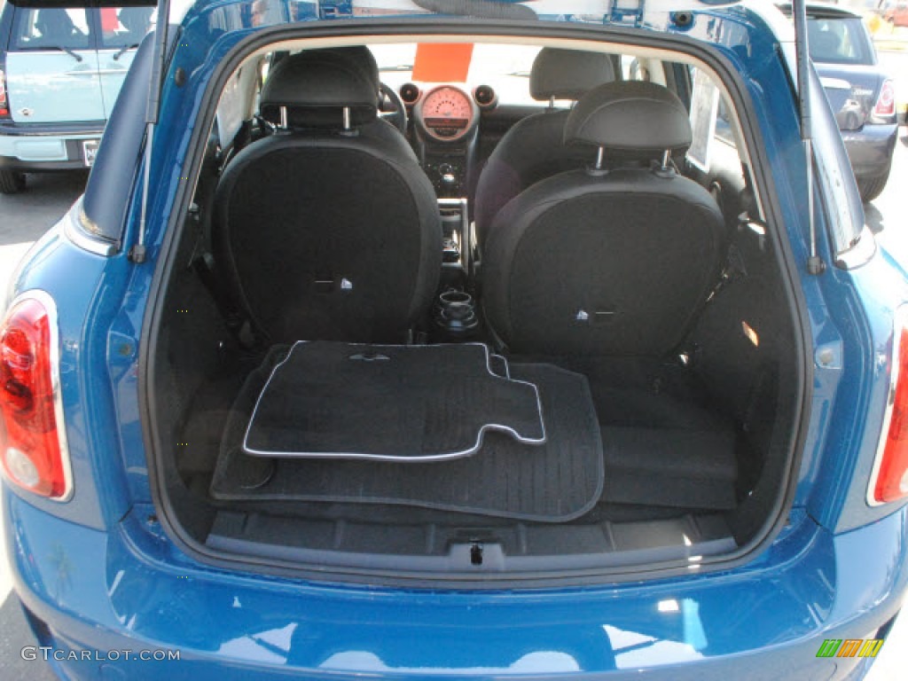 2012 Cooper S Countryman - Surf Blue / Carbon Black photo #11