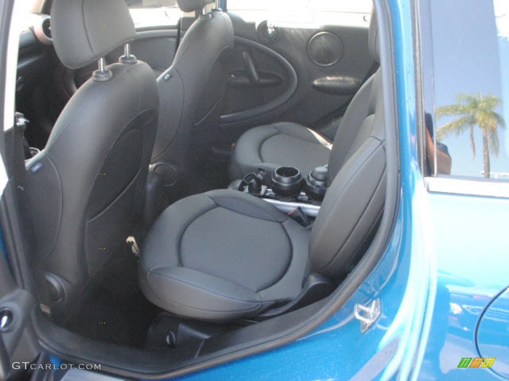 2012 Cooper S Countryman - Surf Blue / Carbon Black photo #14