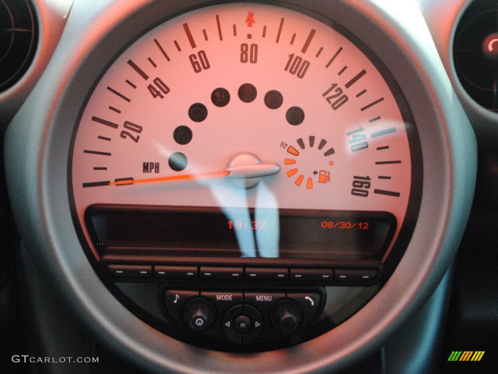 2012 Cooper S Countryman - Surf Blue / Carbon Black photo #22