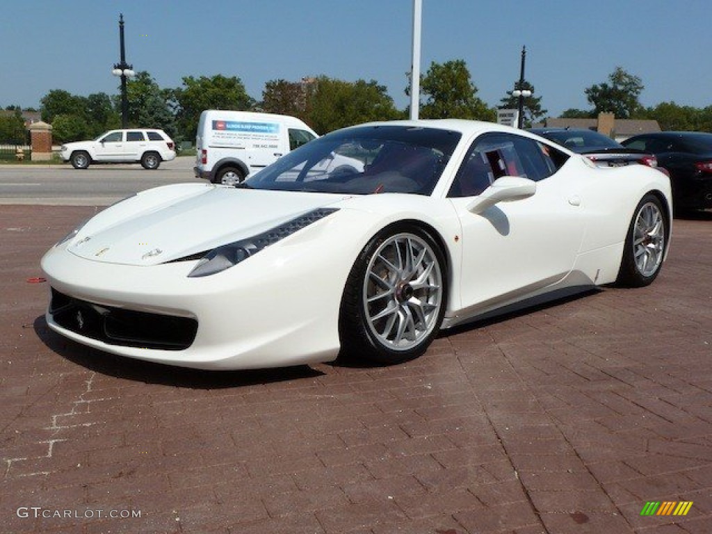 White Challenge 2011 Ferrari 458 Challenge Exterior Photo #70247149