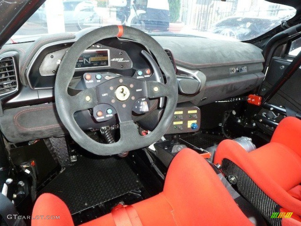 2011 Ferrari 458 Challenge Red/Black Challenge Dashboard Photo #70247353