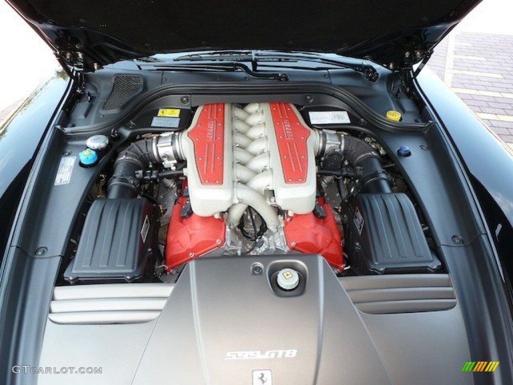 2007 Ferrari 599 GTB Fiorano F1 6.0 Liter DOHC 48-Valve VVT V12 Engine Photo #70247536