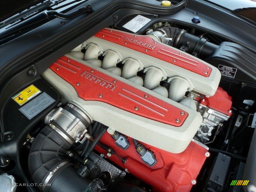 2007 Ferrari 599 GTB Fiorano F1 6.0 Liter DOHC 48-Valve VVT V12 Engine Photo #70247545