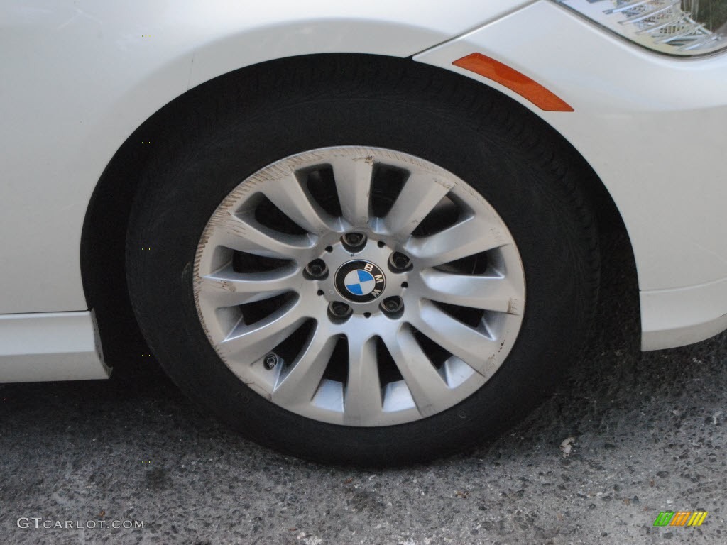 2009 3 Series 328i Sedan - Alpine White / Beige photo #2