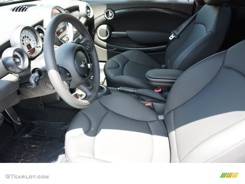 2013 Cooper S Roadster - Pepper White / Carbon Black photo #4