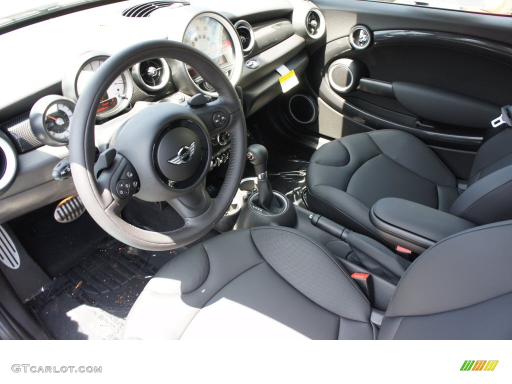 2013 Cooper S Roadster - Pepper White / Carbon Black photo #5