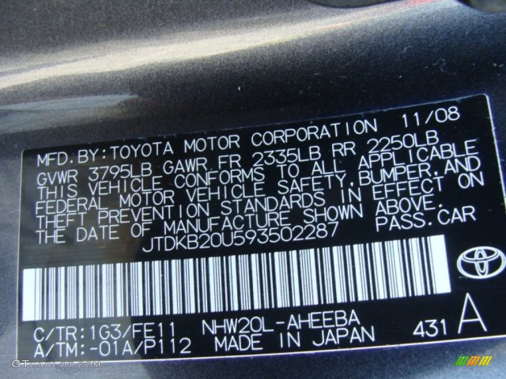 2009 Prius Hybrid - Magnetic Gray Metallic / Bisque photo #15