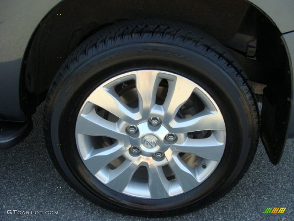 2010 Sequoia Platinum 4WD - Slate Gray Metallic / Graphite photo #14