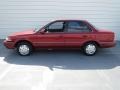 1991 Medium Red Pearl Metallic Toyota Corolla LE Sedan  photo #5