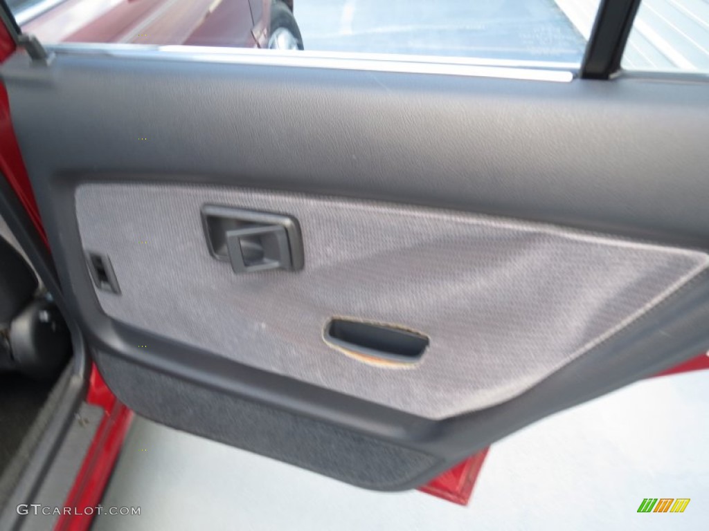 1991 Toyota Corolla LE Sedan Gray Door Panel Photo #70249486