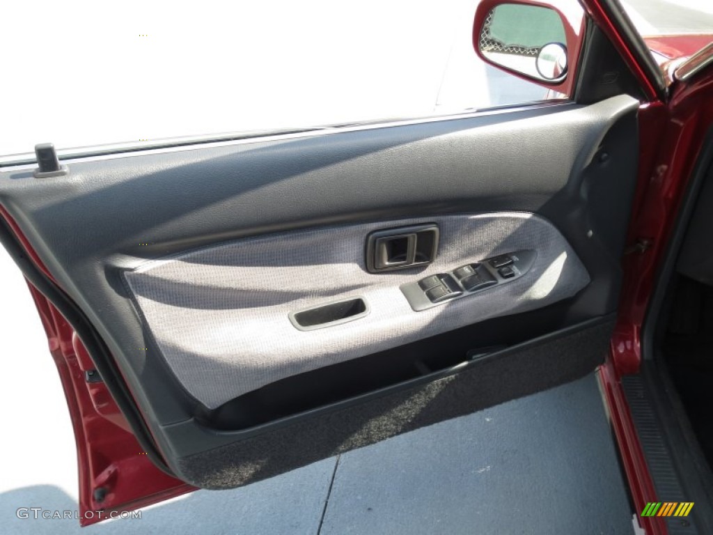 1991 Toyota Corolla LE Sedan Gray Door Panel Photo #70249513