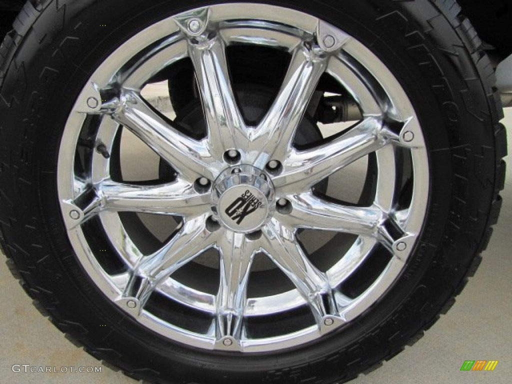 2011 GMC Sierra 1500 SLE Crew Cab 4x4 Custom Wheels Photo #70252717