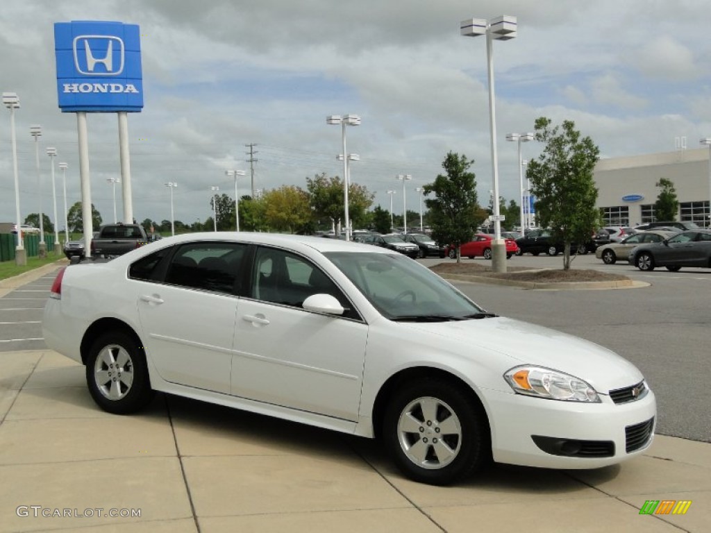 2011 Impala LT - Summit White / Gray photo #3