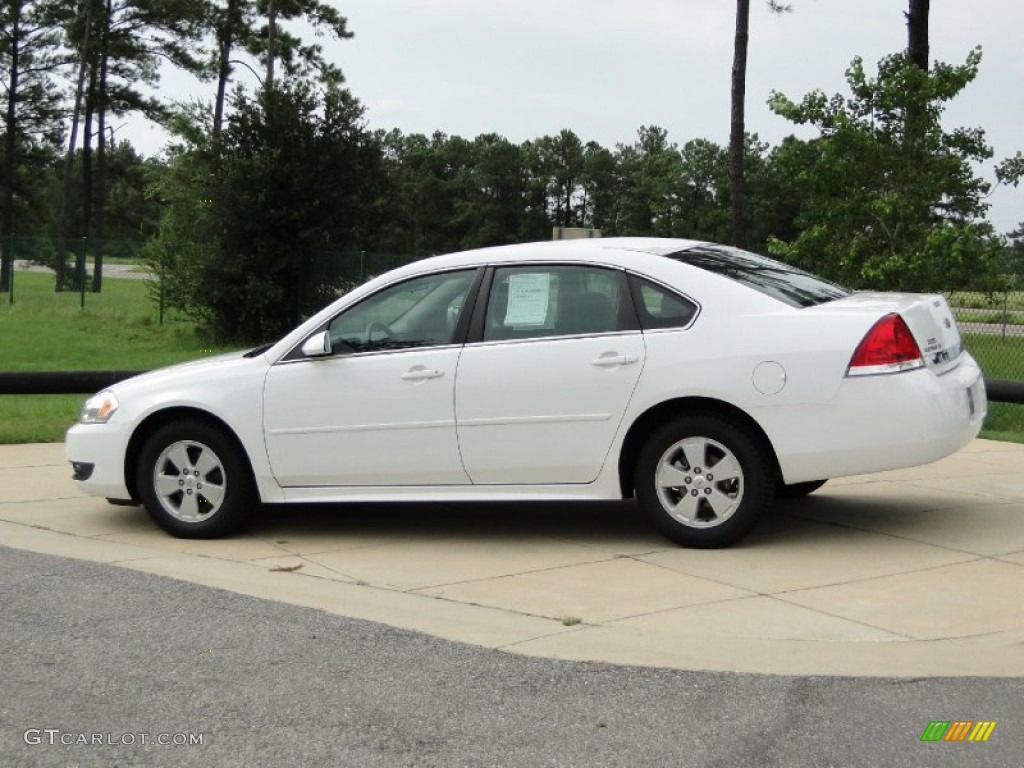 2011 Impala LT - Summit White / Gray photo #7