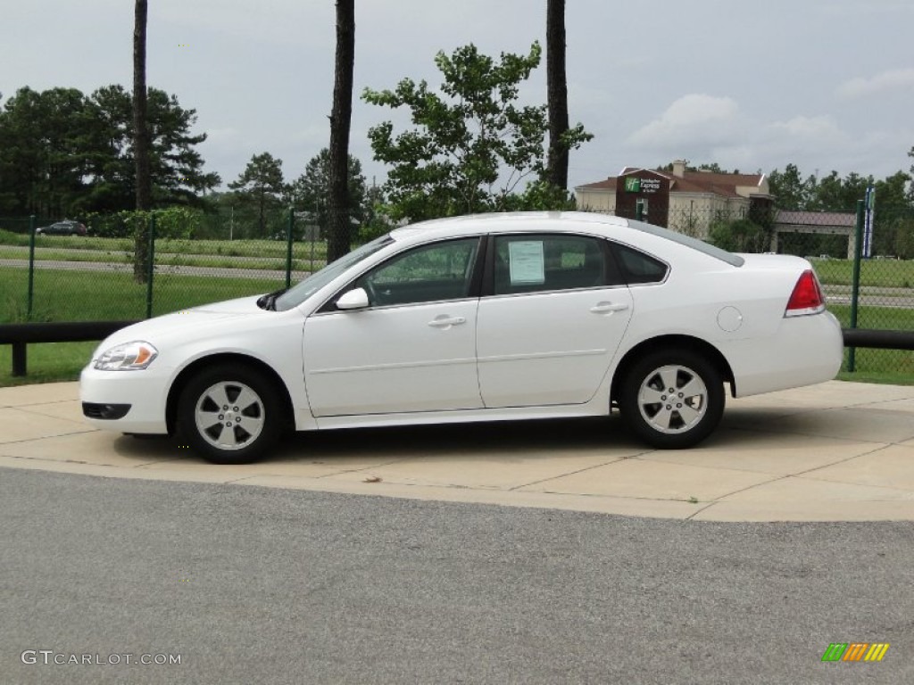 2011 Impala LT - Summit White / Gray photo #8