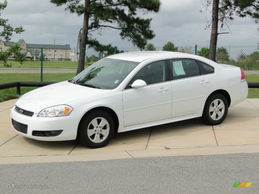 2011 Impala LT - Summit White / Gray photo #9
