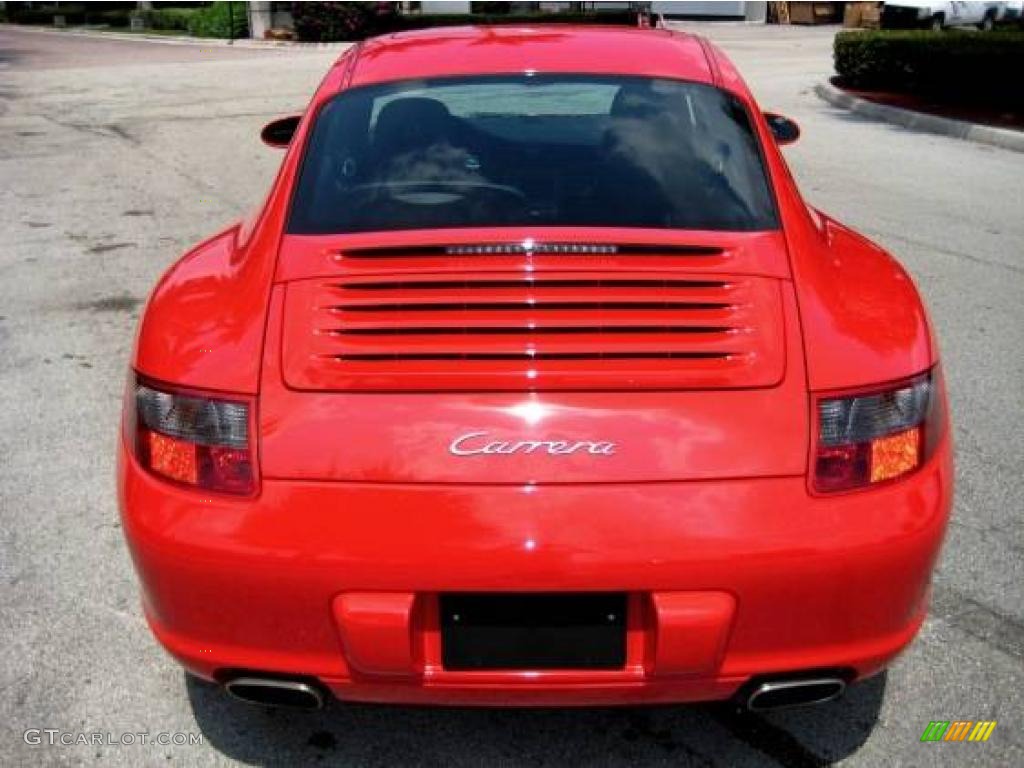 2007 911 Carrera Coupe - Guards Red / Black photo #5