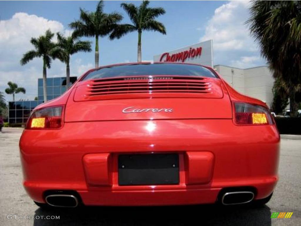 2007 911 Carrera Coupe - Guards Red / Black photo #20