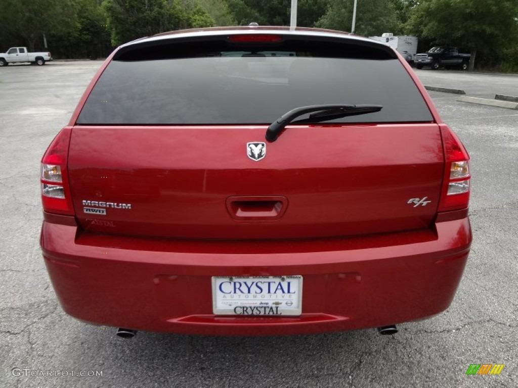 2006 Magnum R/T AWD - Inferno Red Crystal Pearl / Dark Slate Gray/Light Graystone photo #8