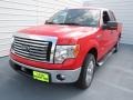 2012 Race Red Ford F150 XLT SuperCrew  photo #6