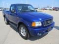 Sonic Blue Metallic 2004 Ford Ranger Edge Regular Cab 4x4 Exterior